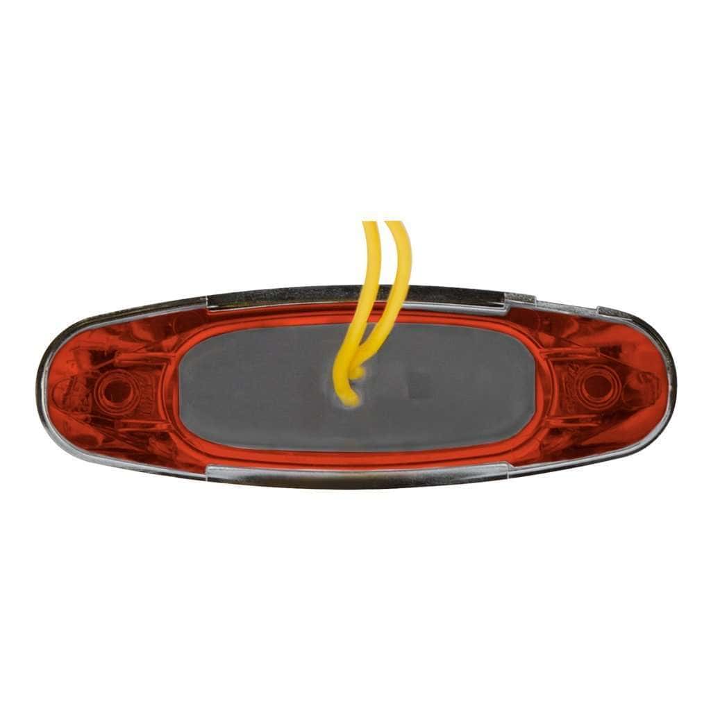 4-3/16&Quot; Wide 3 Led Vipereye Light (Clearance/Marker) – Red Led/Red Lens 6 4-3/16" Wide 3 LED ViperEye Light (Clearance/Marker) – Red LED/Red Lens