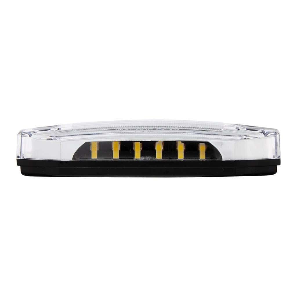 6 Red Led Light (Clearance/Marker) With 6 White Led Side Ditch Light 6 6 Red LED Light (Clearance/Marker) with 6 White LED Side Ditch Light
