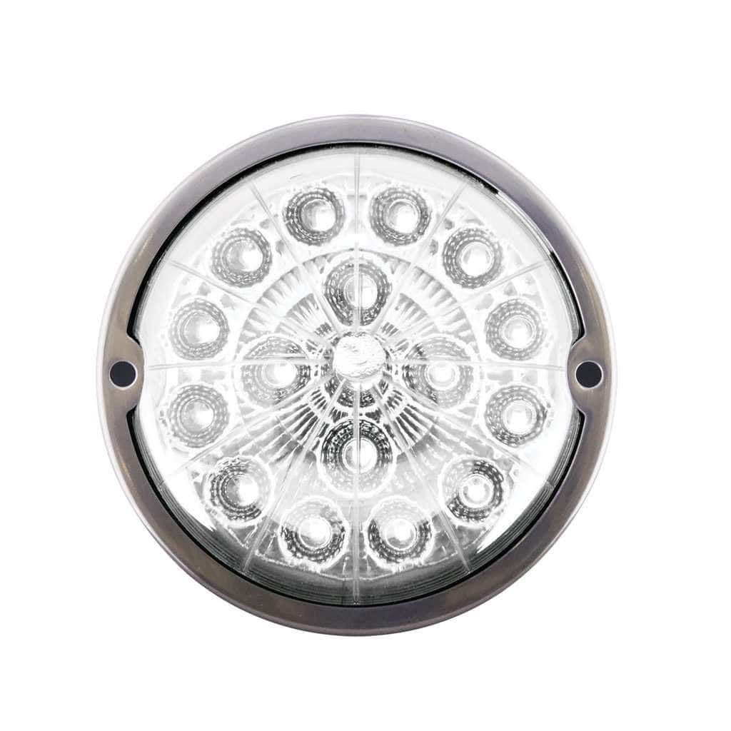 17 Led Watermelon Double Fury Flush Mount Kit – Red &Amp; White W/Clear Lens 7 17 LED Watermelon Double Fury Flush Mount Kit – Red & White w/Clear Lens