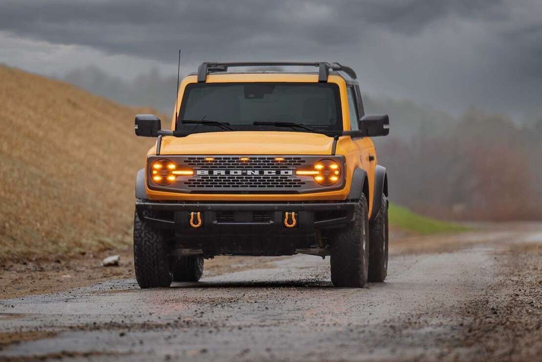 Ford Bronco (21-24) Xb Led Drl Headlights Amber Morimoto 9 Amber DRL Bi-LED Headlights – Ford Bronco (21-24): Morimoto XB LED Headlights