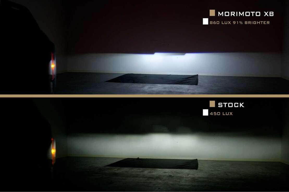 Ford Bronco (21-24) Xb Led Drl Headlights Amber Morimoto 12 Amber DRL Bi-LED Headlights – Ford Bronco (21-24): Morimoto XB LED Headlights