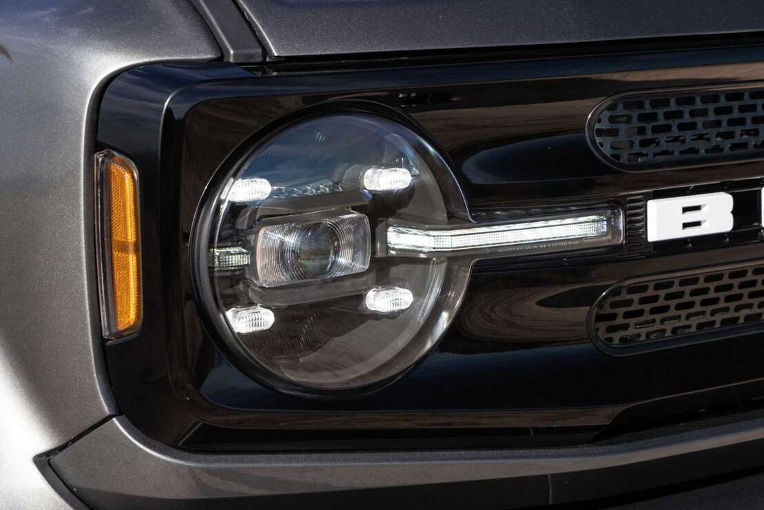 Xb Led Headlights For 2021–2024 Ford Bronco White Drl Morimoto 9 Ford Bronco LED Headlights (21–24) – Morimoto XB White DRL