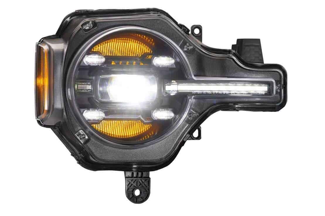 Xb Led Headlights For 2021–2024 Ford Bronco White Drl Morimoto 5 Ford Bronco LED Headlights (21–24) – Morimoto XB White DRL
