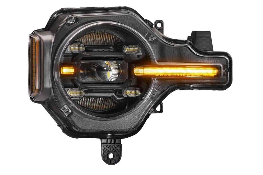 Xb Led Headlights For 2021–2024 Ford Bronco White Drl Morimoto 6 Ford Bronco LED Headlights (21–24) – Morimoto XB White DRL