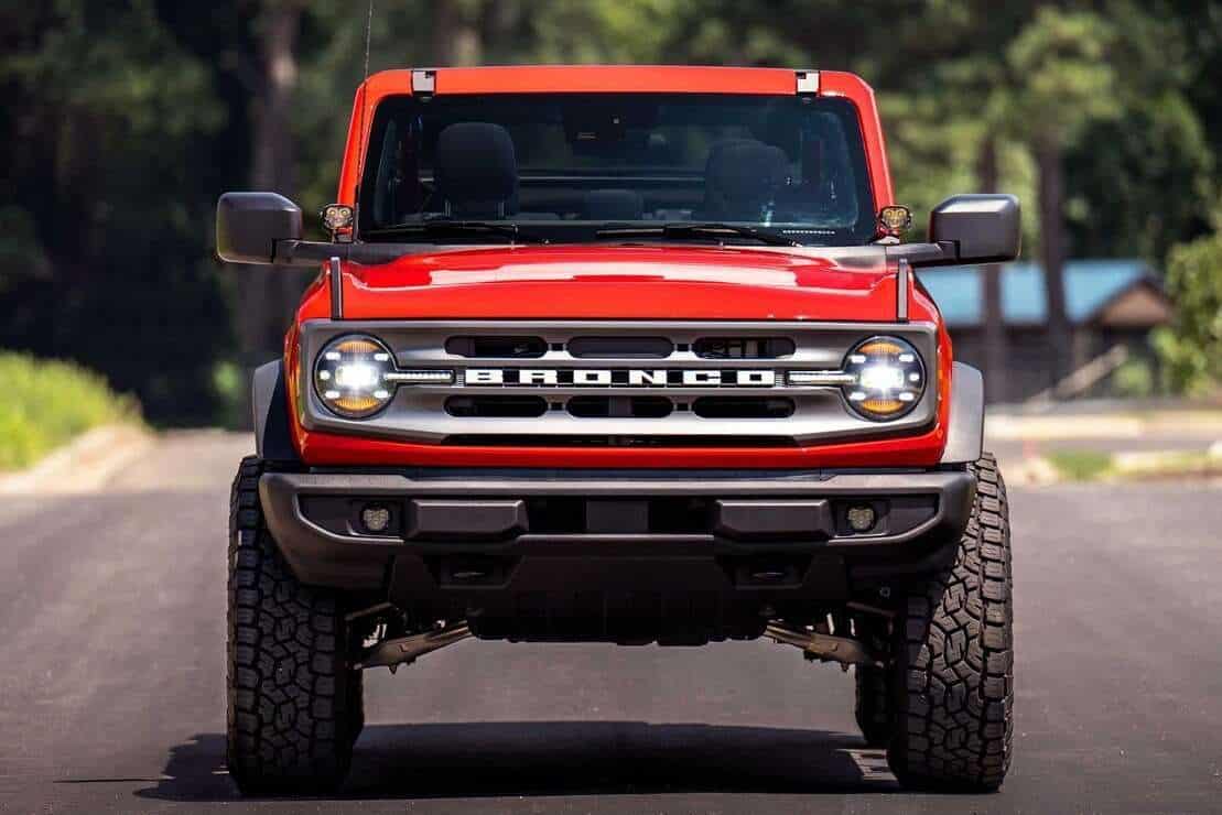 Xb Led Headlights For 2021–2024 Ford Bronco White Drl Morimoto 11 Ford Bronco LED Headlights (21–24) – Morimoto XB White DRL