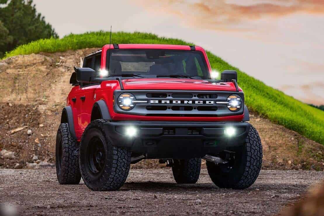 Xb Led Headlights For 2021–2024 Ford Bronco White Drl Morimoto 12 Ford Bronco LED Headlights (21–24) – Morimoto XB White DRL