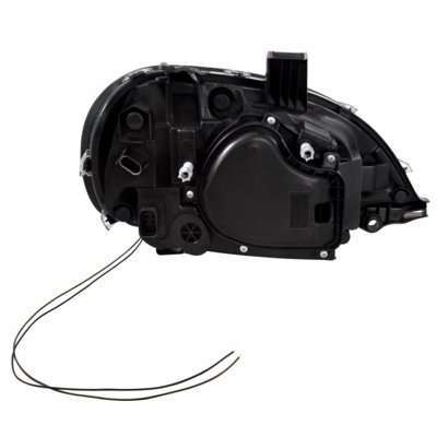 Black Projection Headlight With Led Position Light For 2001-2020 Freightliner Columbia 5 Projection Headlight with LED Position Light for 2001-2020 Freightliner Columbia-Black
