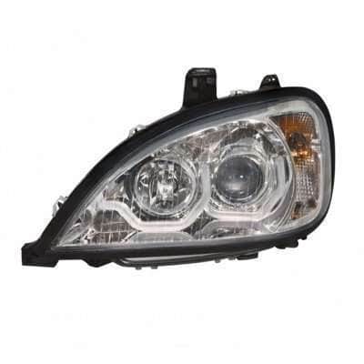 Chrome Projection Headlight With Led Position Light For 2001-2020 Freightliner Columbia 4 Projection Headlight with LED Position Light for 2001-2020 Freightliner Columbia-Chrome