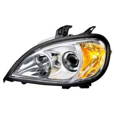 Projection Headlight Assembly for 2001-2020 Freightliner Columbia (Chrome)