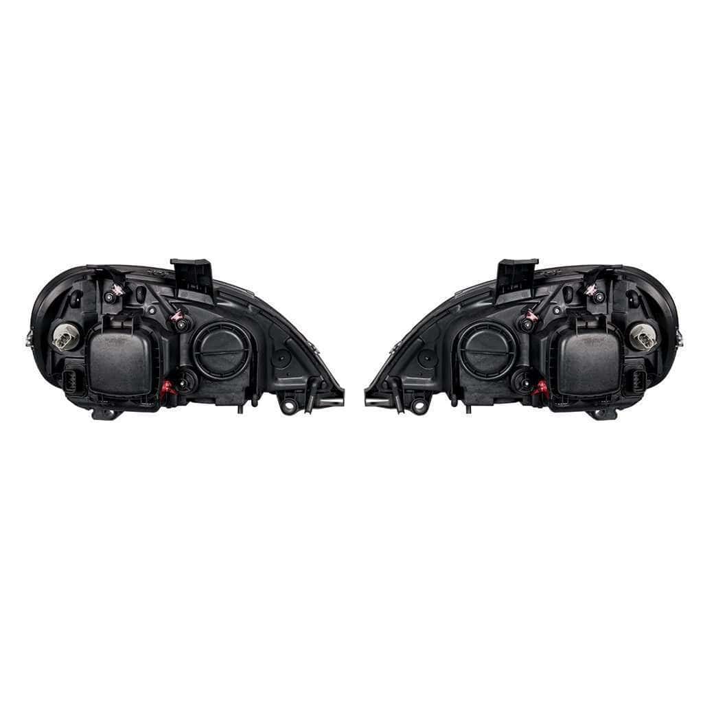 Chrome Projection Headlight Set For 2001-2020 Freightliner Columbia (Pair) 5 Chrome Projection Headlight Set for 2001-2020 Freightliner Columbia (Pair)