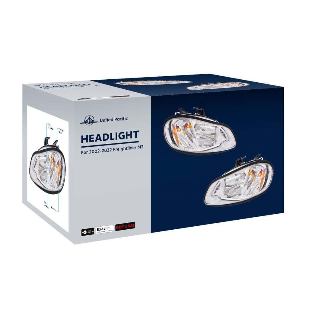Headlight For 2002-2024 Freightliner M2 8 Headlight for 2002-2024 Freightliner M2