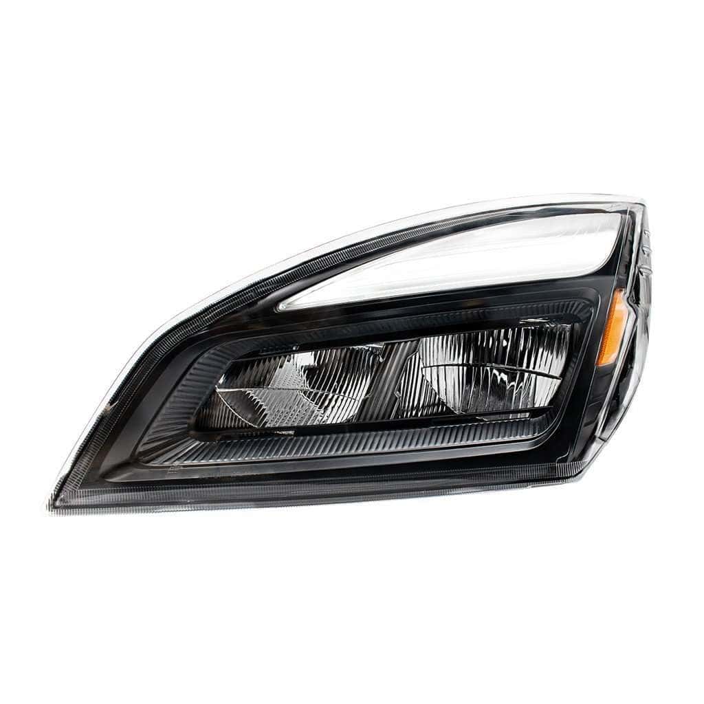 High Power Blackout Led Headlight For 2018-2024 Freightliner Cascadia 4 High Power LED Headlight for 2018-2024 Freightliner Cascadia-Black
