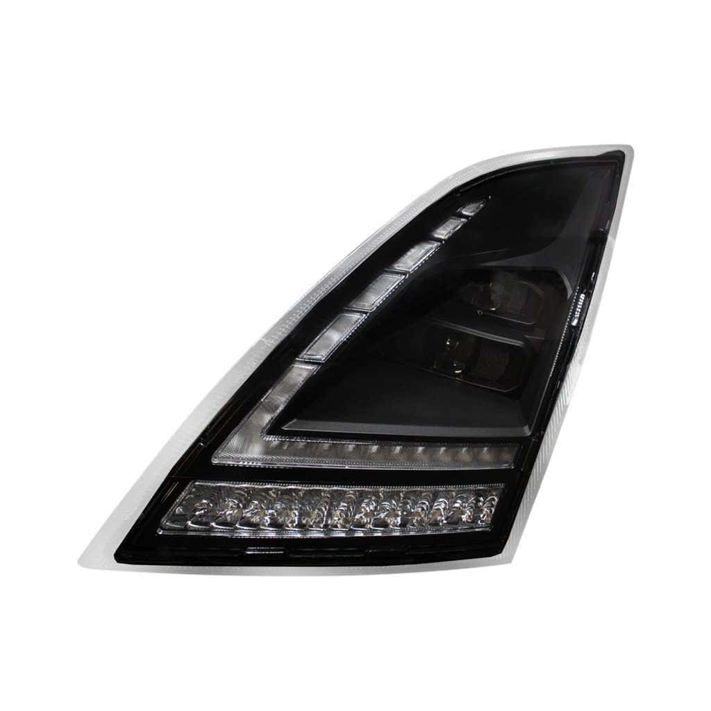 2018–2024 Volvo Vnl Blackout Led Headlight – Switchable Sequential Signal 8 2018–2024 Volvo VNL Blackout LED Headlight – Switchable Sequential Signal