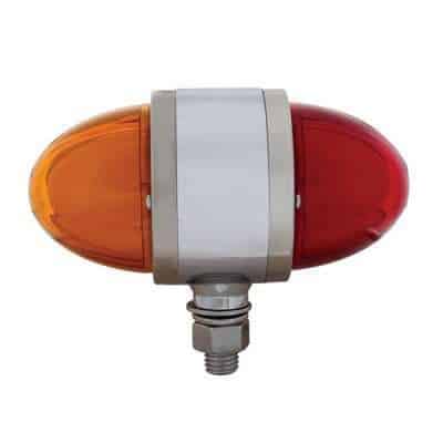 18 Led Dual Function Glolight Double Face Light – Amber &Amp; Red 3 18 LED Dual Function GloLight Double Face Light – Amber & Red