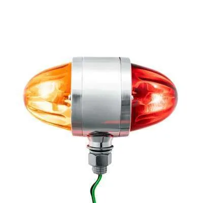 UltraBurst Chrome Double Face Glass Watermelon Light–Amber & Red