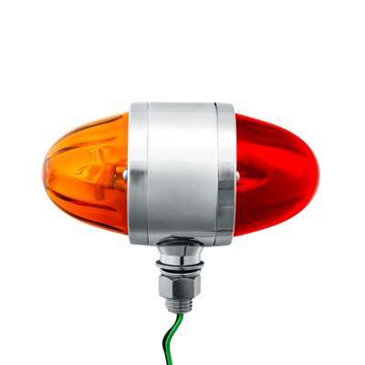 UltraBurst Chrome Double Face Glass Watermelon Light–Amber & Red