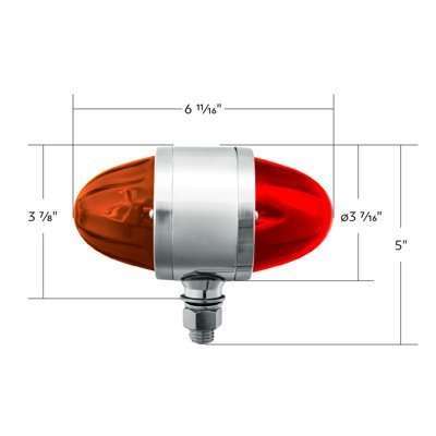 Ultraburst Chrome Double Face Glass Watermelon Light–Dark Amber &Amp; Red 8 UltraBurst Chrome Double Face Glass Watermelon Light–Dark Amber & Red