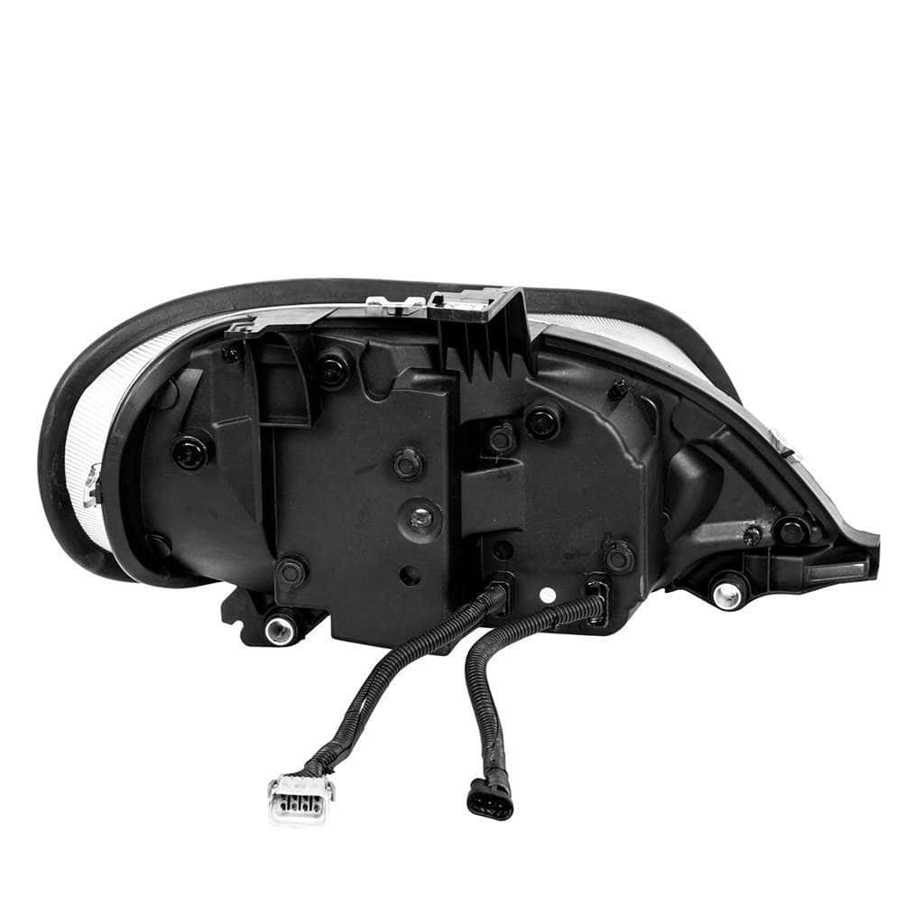 Freightliner M2 S2Rv Led Headlights 2002–2024-Black 8 Black Freightliner M2 S2RV LED Headlights 2002–2024