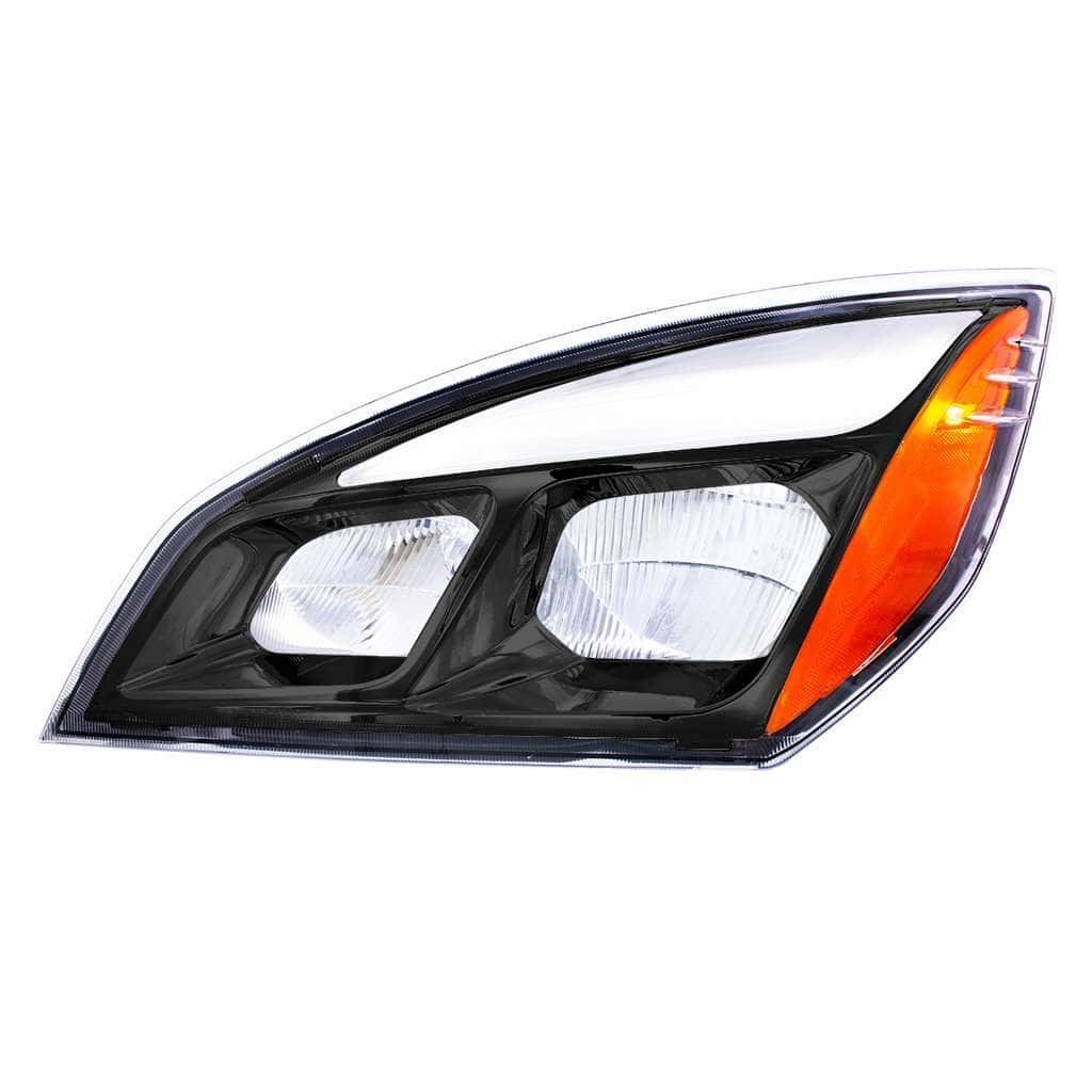 Black LED Headlight for 2018-2024 Freightliner Cascadia