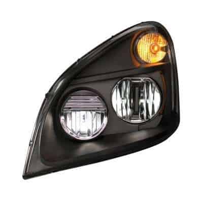 Blackout Led Headlight For 2008-2017 Freightliner Cascadia 4 Blackout LED Headlight for 2008-2017 Freightliner Cascadia