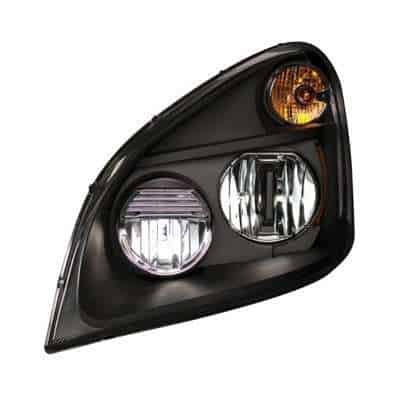 Blackout Led Headlight For 2008-2017 Freightliner Cascadia 5 Blackout LED Headlight for 2008-2017 Freightliner Cascadia