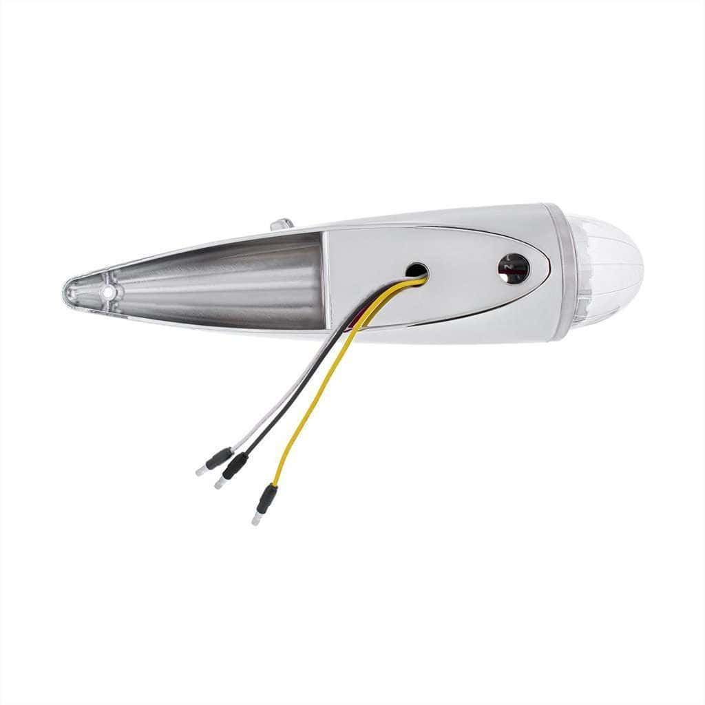 17 Led Watermelon Double Fury Light Torpedo Cab Light - Amber &Amp; Green Led/Clear Lens 13 17 LED Watermelon Double Fury Light Torpedo Cab Light - Amber & Green LED/Clear Lens
