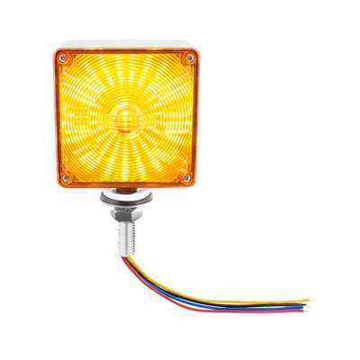 48 Led Competition Series Mini Double Face Light - Amber &Amp; Red Led / Amber &Amp; Red Lens 3 48 LED Competition Series Mini Double Face Light - Amber & Red LED / Amber & Red Lens