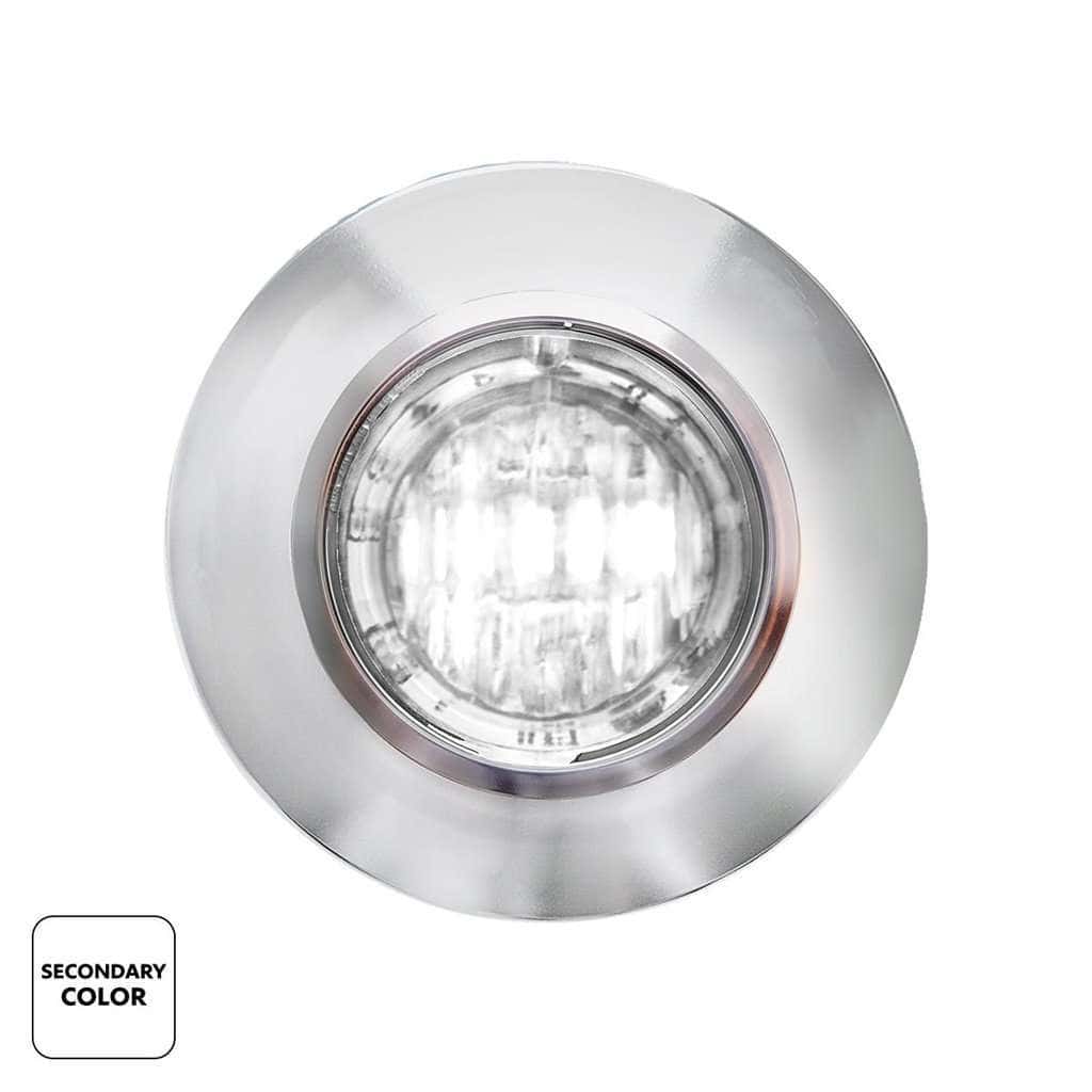 3/4″ Dual Function Double Fury Penny Light – Amber &Amp; White 4 3/4″ Dual Function Double Fury Penny Light – Amber & White