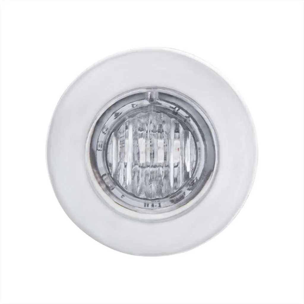 3/4″ Dual Function Double Fury Penny Light – Amber &Amp; White 5 3/4″ Dual Function Double Fury Penny Light – Amber & White