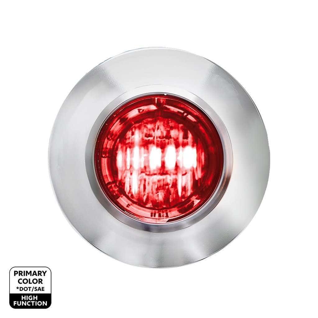 3/4″ Dual Function Double Fury Penny Light – Red & White
