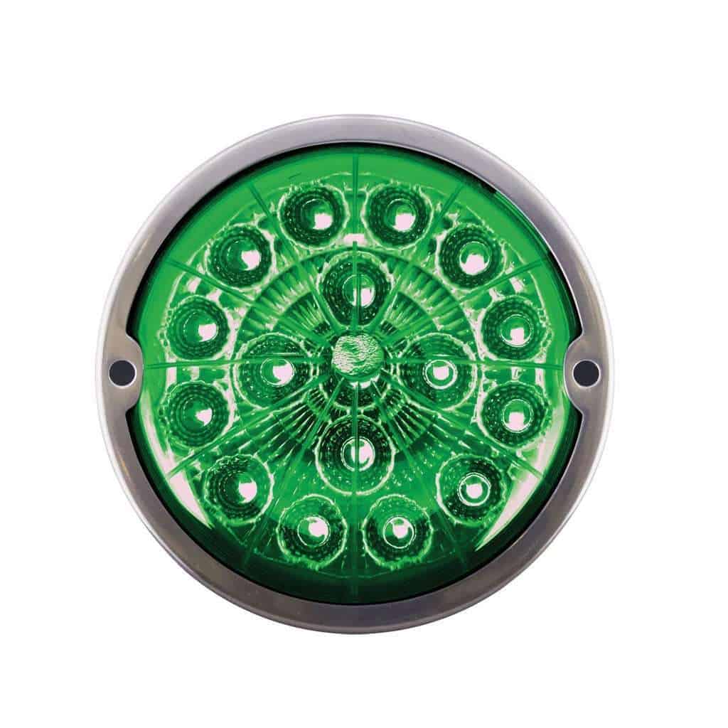 17 Led Watermelon Dual Function Double Fury Flush Mount Kit – Amber/Green 7 17 LED Watermelon Dual Function Double Fury Flush Mount Kit – Amber/Green