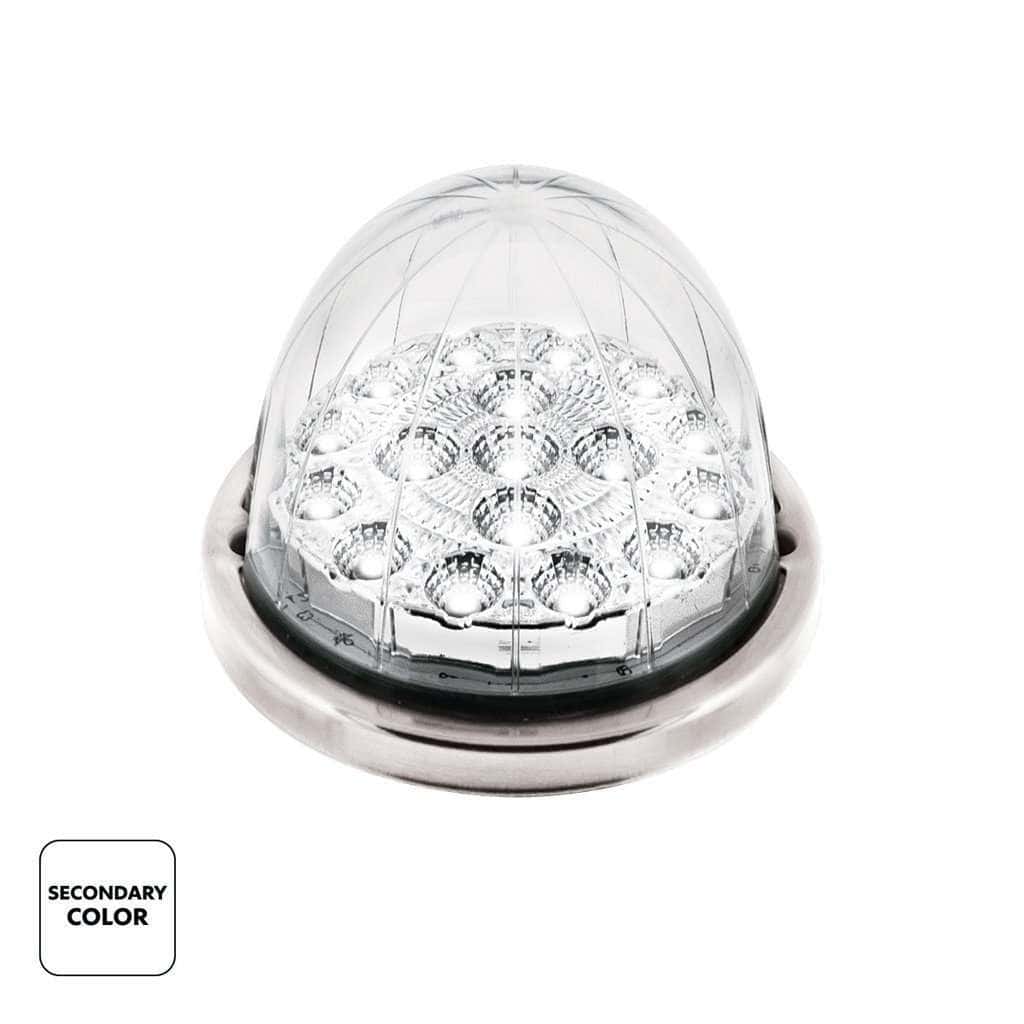 17 Led Watermelon Dual Function Double Fury Flush Mount Kit – Amber/White 3 17 LED Watermelon Dual Function Double Fury Flush Mount Kit – Amber/White