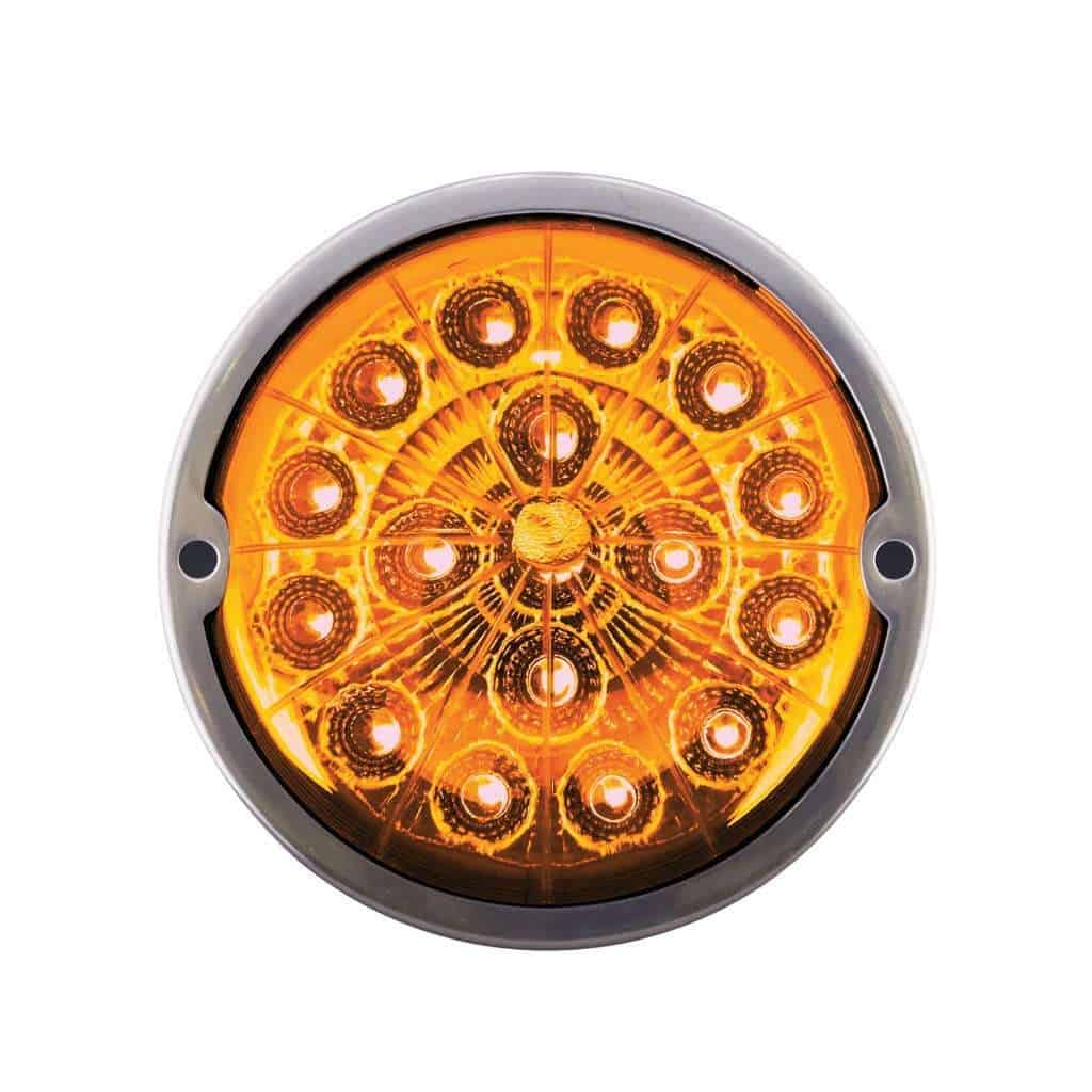 17 Led Watermelon Dual Function Double Fury Flush Mount Kit – Amber/White 6 17 LED Watermelon Dual Function Double Fury Flush Mount Kit – Amber/White