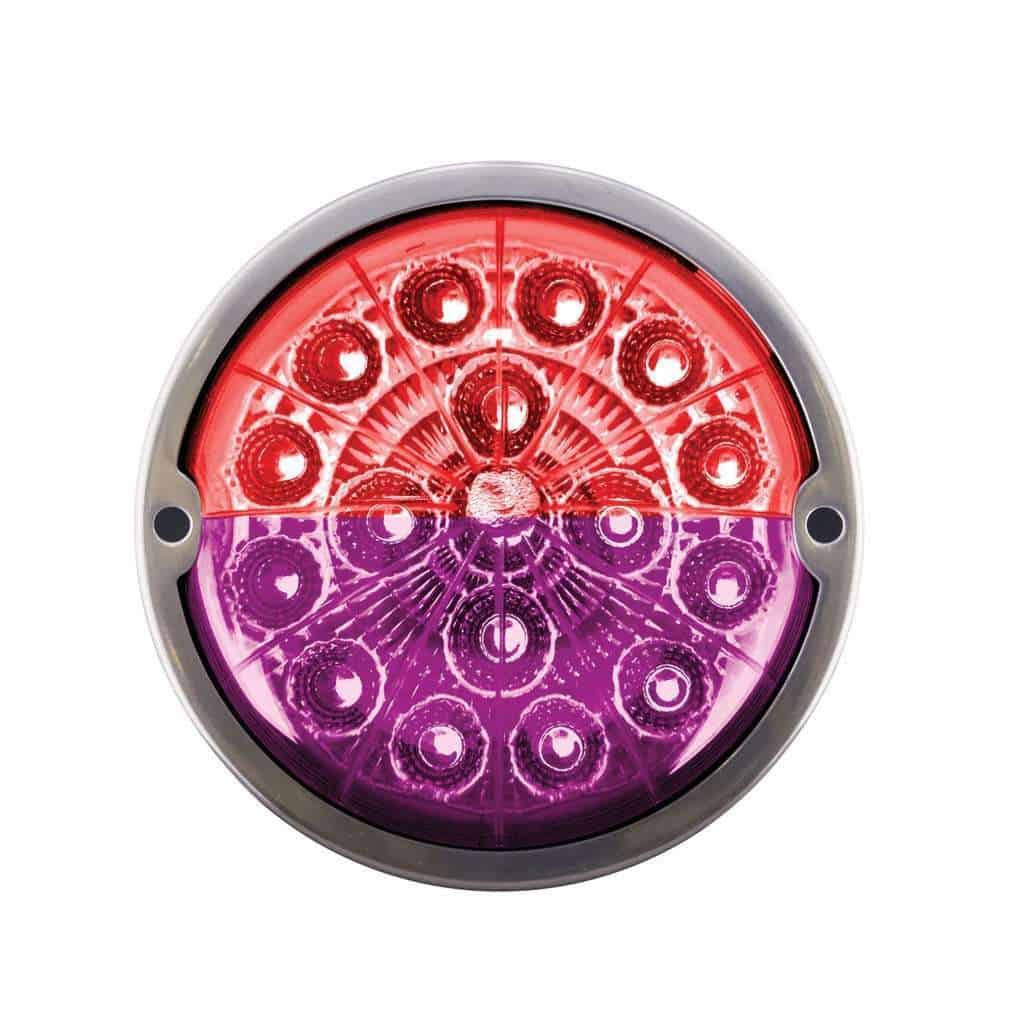 17 Led Watermelon Dual Function Double Fury Flush Mount Kit – Red/Purple 5 17 LED Watermelon Dual Function Double Fury Flush Mount Kit – Red/Purple