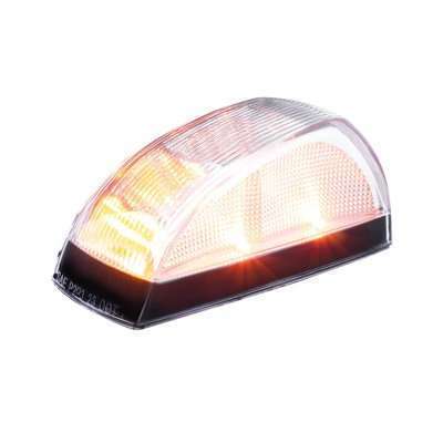 8 LED Cab Light for Freightliner M2 – Amber LED/Clear Lens