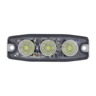 3 High Power LED Super Thin Warning Light - Amber LED (Bulk)