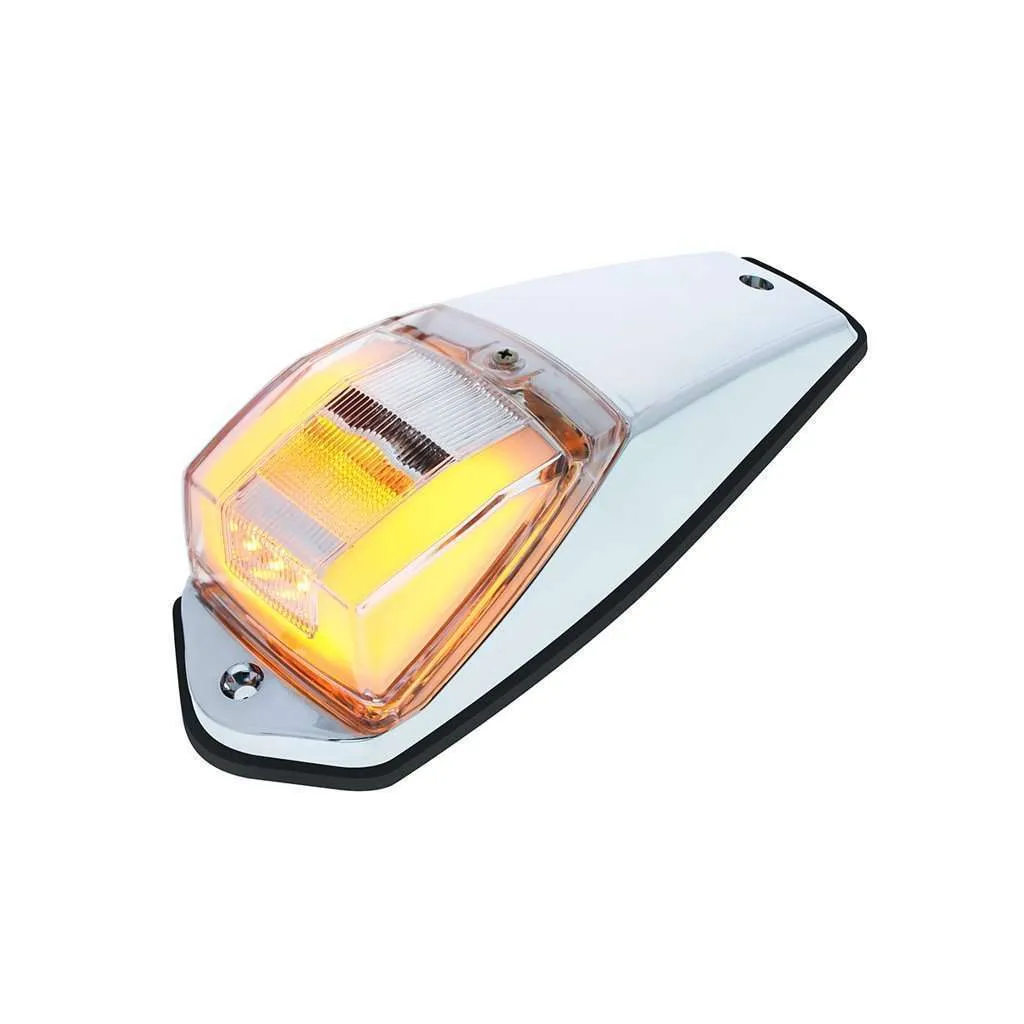 24 LED GloLight Square Cab Light Kit – Amber LED/Clear Lens