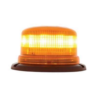 8 High Power LED Low Profile Beacon Light – Permanent Mount