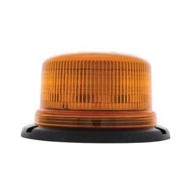 8 High Power LED Low Profile Beacon Light – Permanent Mount