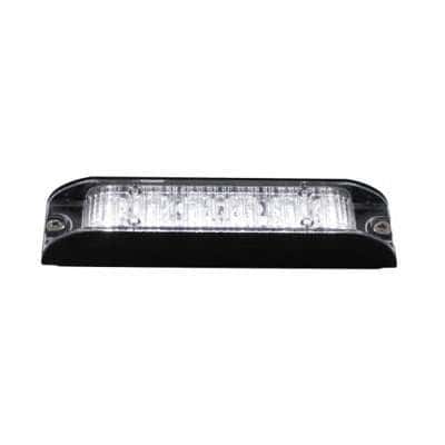 6 High Power Led Low Profile Warning Lighthead – White Led 4 6 High Power LED Low Profile Warning Lighthead – White LED
