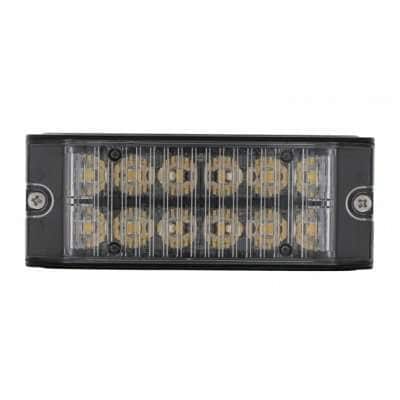 12 High Power LED Low Profile Warning Lighthead – Amber LED