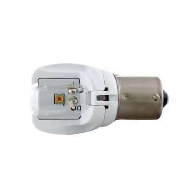 High Power Dual Led 1156 Bulb - Amber 3 High Power Dual LED 1156 Bulb