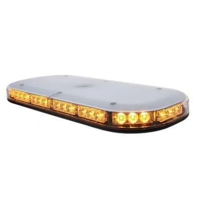 42 High Power LED Micro Warning Light Bar with Clear Lens – Magnet Mount
