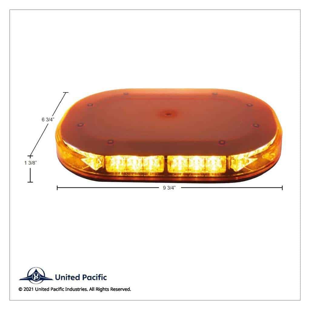 30 High Power Led Micro Warning Bar – Magnet Mount 4 30 High Power LED Micro Warning Bar – Magnet Mount
