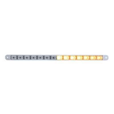 14 Led 12&Quot; Auxiliary Warning Light Bar Only - Amber Led/Clear Lens 3 14 LED 12" Auxiliary Warning Light Bar Only - Amber LED/Clear Lens (Bulk)