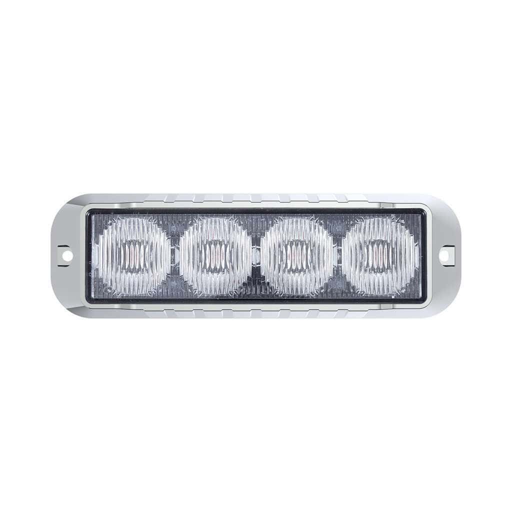 4 LED Warning Light – Amber LED