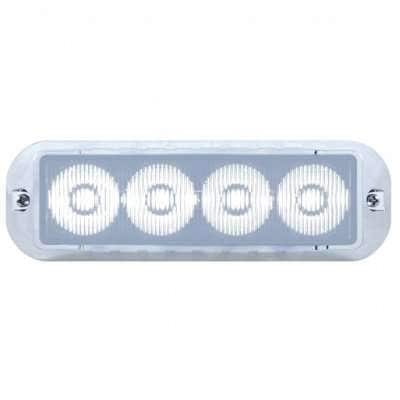 4 LED Warning Light – White LED