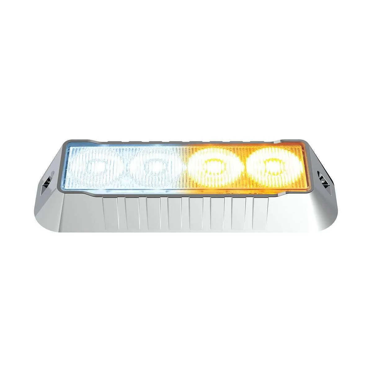 4 LED Warning Light – Amber & White LED
