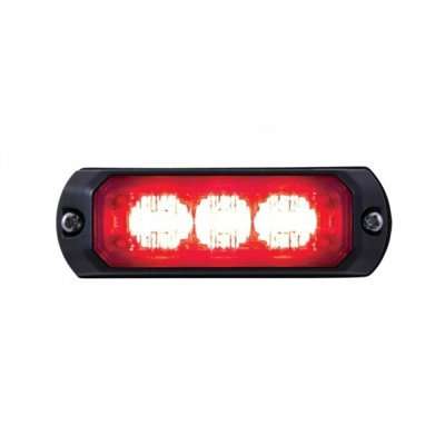 3 LED Mini Warning Light – Red LED (Bulk)