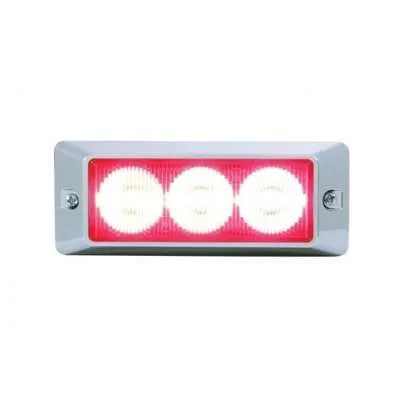 3 High Power LED Warning Light – Red LED